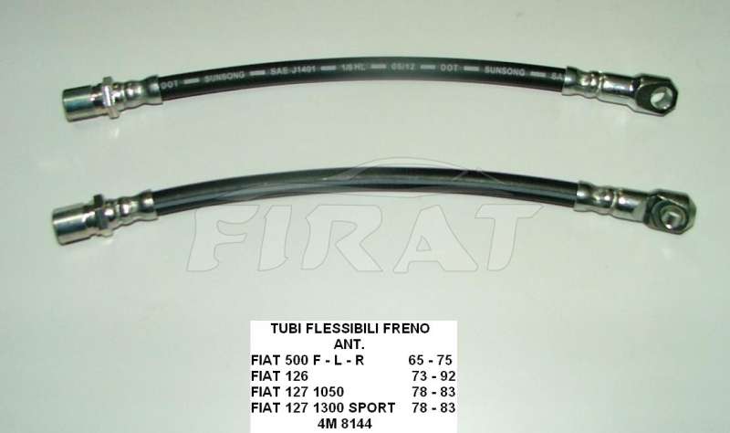 TUBO FRENO FIAT 500 - 126 - 127 ANT